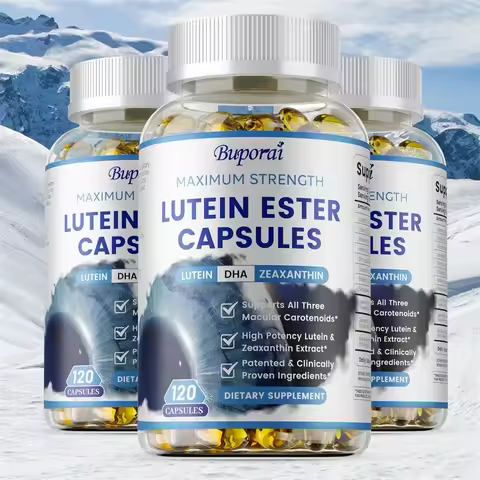 Lutein Ester Capsules - Relieve Blurred Vision and Dry Eyes, Reduce Eye Fatigue, for Vision & Eyes H