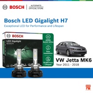 Bosch LED Gigalight 6000K H7 Halogen Headlight Retrofit Bulb + CANBUS for Volkswagen Jetta MK6 - 198