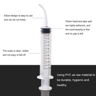 ไซริงค์ กำจัดนิ่วทอนซิล tonsil stone หลอดฉีดน้ำปลายโค้ง Dental irrigation syringe ไซริงค์ปลายโค้ง ทั