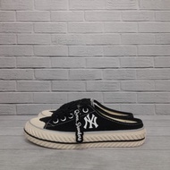 Mlb Mule Pmayball "Black White" Shoes