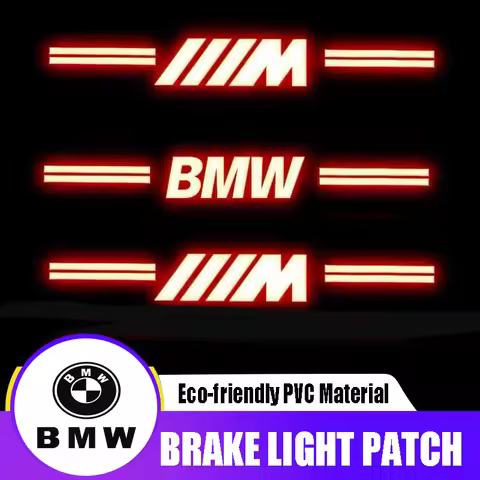 Exclusive Car Brake light Patch Sticker Decoration Accessories For BMW X1 X2 X3 X5 X4 X6 X7 iX3 F20 
