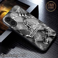HP Softcase Glass Samsung A07 - Phone Case - Softcase Samsung A07 Luxurious Elegant full cover