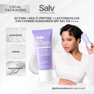 [LOCAL PACKAGING] Salv Ectoin + Multi-Peptide + Lactobacillus 3 in 1 Hybrid Sunscreen