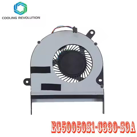 Laptop CPU Cooling Fan EG50050S1-C330-S9A DC5V 2.25W 4Pin for Asus S301 S301LP S301LA Q301 Q301N