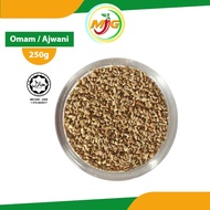 Ez Bizy Biji Lemuju / Omam Seeds / Carom Seeds / Ajwain Seeds - 250g Herbs Spices Rempah Ratus
