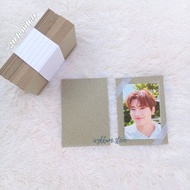 [Contents 20 Sheets] Cardboard Gray Board Packing Photocard 2mm A7 | Cardboard Paper Board