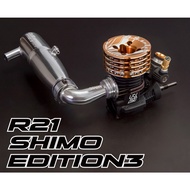 OSR21SHIMOC3 OSSPEED R21 SHIMO EDITION 3 Combo Set (1FG01) RC CAR Nitro Engine