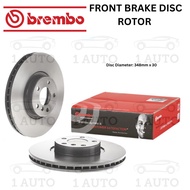 GENUINE BREMBO FRONT BRAKE DISC ROTOR BMW X5 E70 3.0D 3.0Si 35i 30d F15 xDrive 40e X6 E71 35iX X6 F1