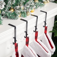 Christmas Stocking Hanger for Mantel Adjustable Non-Slip Grip Stocking Hangers for Holiday Decoratin