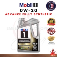 MOBIL 1 EXTENDED PERFORMANCE 0W-20 ADVANCE FULLY SYNTHETIC MOTOR OIL (5QT/4.73L) DEXOS 1 USA 🇺🇸