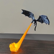 Dragon Statue Tabletop Bookend Decorative Dragon Bookends Book Nook 3D Design Dragon Statue Dragon B