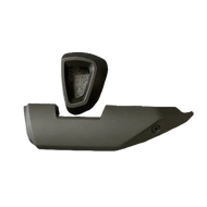 Black exhaust and tail cover set for Honda Winner X