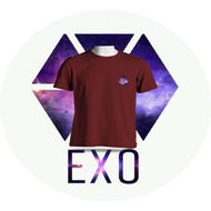 Kpop Exo T-shirt with small logo printing