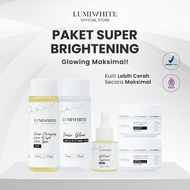 [5in1] LUMIWHITE Paket Brightening | Paket Skincare Lengkap Mencerahkan Kulit | Meratakan Warna Kuli