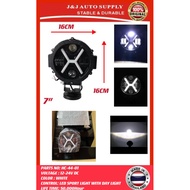 HC-44-01 BRAND J&amp;J LED SPORT LIGHT WITH DAY LIGHT 12-24V DC FOR USE ON: UNIVERSAL VEHICLE AND TRUCK