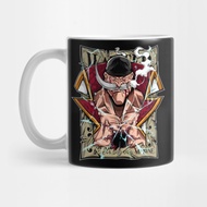 Edward Newgate Whitebeard Quake Power Art - Newgate One Piece Tea Mug