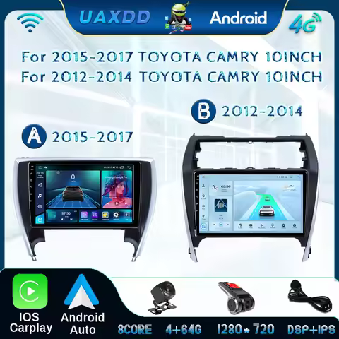 For TOYOTA CAMRY 2015-2017 2012-2014 Android multimedia video player Car Interior stereo radio navig