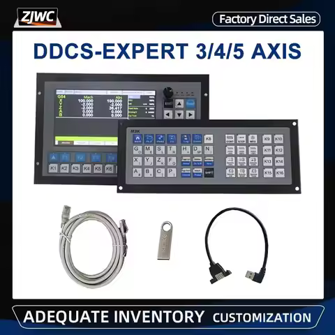 Motion Offline CNC Controller DDCS Expert M350 3 Axis 4Axis 5Axis With M3K Extended Keyboard For CNC