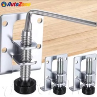 [Fast Shipping] 4/8/16/20 SETS - Steel Adjustable Furniture Leveling Feet Corner Mount for Table Cab