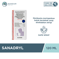 Sanadryl Expectorant Sirup 120 mL - Sirup Obat Batuk Berdahak