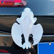 NOBELJIAOO 1Pc Black White Flying Dragon Car Decoration Car Roof Toy Doll Ornaments Car Interior Acc