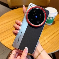 Luxury Camera Style Electroplated Silver Hard Phone Case For Vivo X200 Ultra X200S X200 Pro X200Pro 