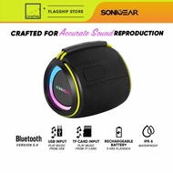 SonicGear SonicGo Boom 2 IPX  5 Waterproof TWS Ambient Light Portable Bluetooth Speaker
