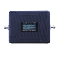 Dwi Jalur 900/1800MHz Penguat Isyarat Telefon Bimbit 70dB Pengulang Rumah