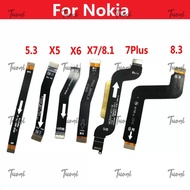 For Nokia 7 Plus X5 5.1plus X6 6.1plus X7 7.1plus 8.1 5.3 8.3 Main Board Motherboard Connector Board