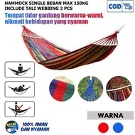 MIDEOFU Colorful Hammock Hanging Bed Hanging Swing Bed/ Outdoor Camping Hammock/