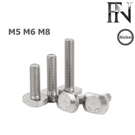 T Head Screw T Bolt Screw M5 M6 M8 Hammer Head Screw Nickel Screw