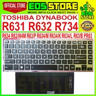 Toshiba Dynabook R634 R700 R730 R731 R732 R734 Z40 R30 Japan English 9Z.NAYUN.10J NSK-V21UN Keyboard