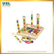 Beads Sequence for Toddler - Manipulative & Early Learning & Mathematics & Educational Toddler Toys