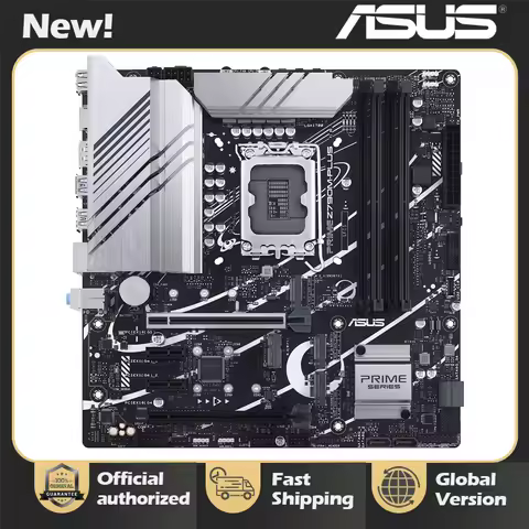 ASUS Prime Z790M-Plus LGA 1700 Intel 12th&13th Gen microATX Motherboard PCIe 5.0, 3xM.2 slots,10+1 D