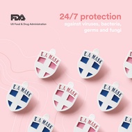 [5+1pcs BUNDLE] EA MASK clip-on badge. Removes Latest 2025 H1N1 & Influenza Virus