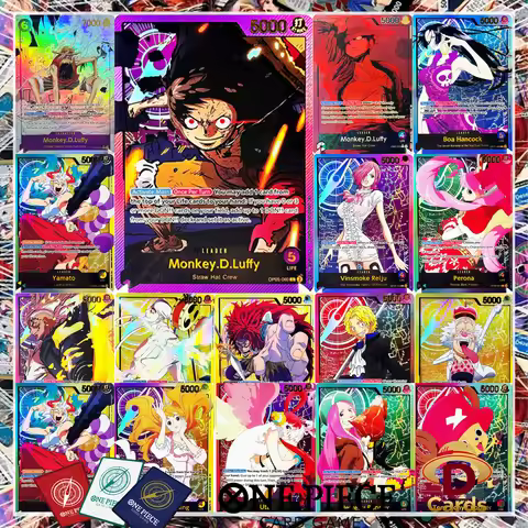 One Piece Card Anime 25th Collection (EB02) Manga Art Alternate Leader Card Anime Game Replica Top H