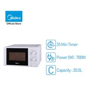 Midea MM720CGE-WH 20L Microwave Oven With Defrost Function