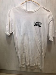 Vans 白色標語短袖 t-shirt t恤