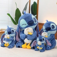 Stitch Teddy Bear Holding a Duck 55cm Long – Blue, Pink