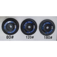 Ymh abrasive flap disc / Sand paper round-magic (80#,120#,180#) [Ready stock]