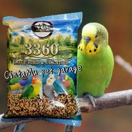 3360 PREMIUM MIX MILLET WITH SUNFLOWER SEEDS 600g  LOVE BIRD&COCATIEL BIRD FOOD MAKANA BURUNG BAJI P