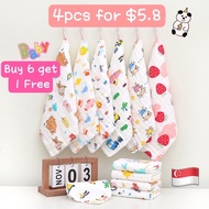 Baby wash handkerchief carton newborn cloth 30x30cm 100% cotton towel