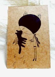 大頭症女孩萬用明信片-美少女戰士篇