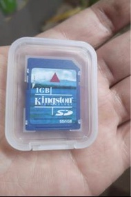 Ccd 中古數碼相機記憶卡 1GB SD card