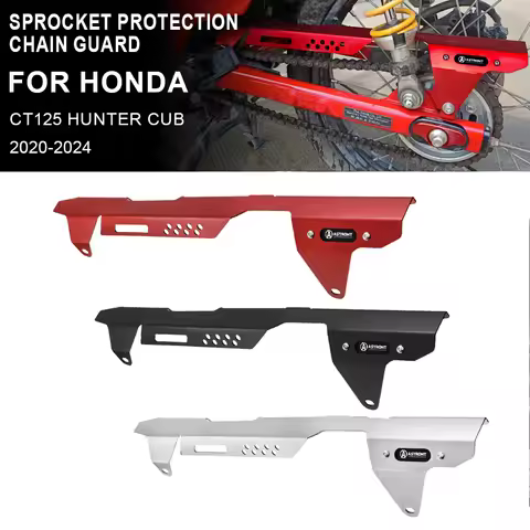 CT 125 CNC Sprocket Protection Chain Guard Cover for Honda Ct125 Hunter Cub Trail 125 2020 2021 2022