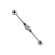 [Attic Piercing ] Titanium Haute Barbell For Industrial Piercing