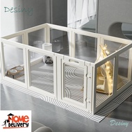 Desiny Dog Cage Transparent Dog Fence Splicing Dog Playpen Bold Dog Acrylic Crate 6.9