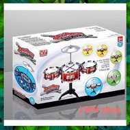 ✜┇✎ LWH toys JAZZ DRUM FOR KIDS Drum Set Boys Girls Play Music COD