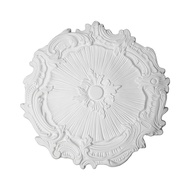 【FUXING】 Floral PU Ceiling  for Medallion - Lightweight Easy to Install & Perfect[funny day][go go g
