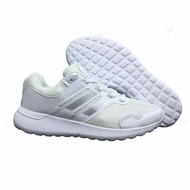 [HCM]Giày thể thao sneaker nam nữ trắng sọc bạc (MT30)